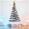 Aicerous DIY Albero di Natale da Parete(1m*2m), Decorazione da Parete per Albero di Natale, Decorazioni Natalizie Parete per Porte