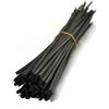 Ougual 100 Pezzi Bastone di rimontaggio del diffusore del Reed del Rattan per aromi e profumi (25cm*3mm, Nero)