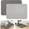 Jinsion 2 Pezzi Tappetino Macchina Caffe 40 × 30 cm Super Assorbente per Cucina