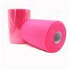 CaiiBtntgb (2 pezzi)91m*15cm Rotolo di tulle per forniture per la decorazione di nozze Rotolo di tessuto Bobina di tulle Vestito dal tutu di organza fai da te Forniture per feste(Rosa fluorescente)