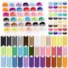 Swpeet Kit di 72 bobine di filo da cucito in 36 colori, bobine preavvolte e bobine di filo per cucire in poliestere, per macchina da cucire, forniture per mano, viaggi, fai da te e casa