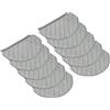 Generic Confezione da 4 panni di ricambio per robot aspirapolvere ECOVACS N20 N20 PLUS N20 PRO PLUS in microfibra accessori per la pulizia dei pavimenti (confezione da 10)