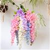 Longzhuo Fiori Artificiali, Fiore Artificiali con Piante Finte, Fiori Finti in Plastica di Cassia Fistula per Decorazioni per Interni ed Esterni, Casa Ufficio Cucina Decorazione per Cimitero