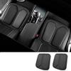 Ywooon Cuscino per Sedile Auto, Cuscino Ergonomico per Sedile Auto in Memory Foam, Cuscino per Sedile Auto Coprisedile Confortevole, Allevia Dolore Lombare e Sciatica (Nero,2pcs)