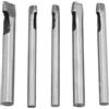 XIAOJUN Set di Punzoni per Fori Forati nel Pelle di Forma Ovale da 5 Pezzi Set Foratura per Foratura per Cuoio (4X6Mm, 4X7Mm, 4X8Mm, 4X10Mm, 4X12Mm)