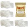 duoyif Rete per Arrosti Elastico Rete di Carne, Rete da Cucina in Cotone, Tostatura Rete Calzini Prosciutto, Rete per Conservare Appendere Cuocere al Forno Cuocere Carne Prosciutto Salsiccia, 1m 4Pcs