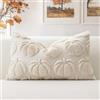 Artscope 1 Pezzi Halloween Federe in Lana Corta Velluto Copricuscini Morbido Decorativo autunnale Fodere per Cuscino Lusso Stile per Divano Camera da Letto Zucca Beige 40x60 cm
