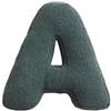 Generic Cuscino Lettera, Carino Cuscino Alfabeto Inglese, Morbidi Cuscini Decorativi in Peluche a Forma di Lettera per Soggiorno Divano Poltrona Letto Auto Decorazione
