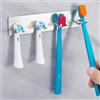 YYBO Portaspazzolino elettrico porta spazzolino da denti, porta spazzolino da denti a parete in acciaio inox 304, supporto autoadesivo per testina dello spazzolino da denti, Ganci adesivi per bagno