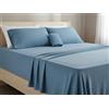 Viterbo Biancheria Completo Letto Coordinato Set Lenzuola In Morbido E Caldo Pile In Tinta Unita Singolo 1 Piazza E Mezzo Matrimoniale (Ottanio, Singolo, 1 Piazza)