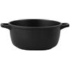Home ANTIK ARS Home Grand Chef Casseruola Antiaderente con 2 Manici, Alluminio Pressofuso, Nero, 20 cm