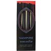 Jones Home & Gift - Candele Spooky Black Vampire Tears, 25 cm x 2 cm, Confezione da 4, per Migliorare l'atmosfera in Cera, perfette per Decorazioni di Halloween