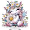 GZYYANG Diamond Painting Ornamentale, Pittura Diamante Unicorno, 5D Diamond Painting kit Completo, Adatto a Principianti, Adulti e Bambini
