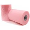 CaiiBtntgb (2 pezzi)91m*15cm Rotolo di tulle per forniture per la decorazione di nozze Rotolo di tessuto Bobina di tulle Vestito dal tutu di organza fai da te Forniture per feste (Rosa caldo)