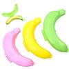 INHEMING 3 Pezzi Caso di Banana,Salva Banana , Proteggi Banana,Scatola Protector Banane, Contenitori a Forma di Banana in Plastica ,Custodia Protettiva per Banana,Salvafreschezza Banana