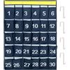 QWORK® Organizer da Parete con 30 Tasche Numerate in Tessuto Oxford Impermeabile - Spazio Salvaspazio per Casa e Ufficio
