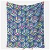 FCXVXCL Pallavolo Coperta di Flanella Morbida e Confortevole del Fumetto con Simpatici Divertenti e Colorati Motivi del Fumetto Adatto per Divani letto Bambini Decorazione 100 x 150CM