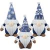 Gehydy Gnomi Natalizi Set di 3 Decorazioni Natalizie Gnomi Natale Gnomo Natalizio Christmas Decorations Home Decor per Casa Cucine