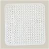 JZK 80x80cm Extra large quadrato antiscivolo tappetino doccia con ventose, tappetino antiscivolo per piatto doccia, tappetino da bagno antiscivolo per massaggio ai piedi tappetino da bagno