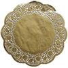 Kunze Torte Pizzo Rotondo, in Rilievo, 100 Pezzi (Ø 24 cm), Rivestito, Carta, Gold, 24 x 24 x 1 cm, - unità