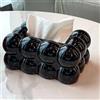 Starnearby Scatola per Fazzoletti Rettangolare, Dispenser per Fazzoletti a Forma di Nuvola in Plastica, Porta Fazzoletti da Tavolo Creativo, Decorazione per Soggiorno, Camere da letto, Bagno