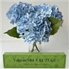 YalzoneMet Real Touch - Fiori artificiali di ortensia, 3 pezzi, 53,3 cm, in lattice naturale, a stelo lungo, idea regalo per casa, cucina, giardino, decorazione natalizia, centrotavola natalizio
