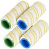 Jajadeal 4pcs Rulli di Ricambi per Karcher FC7 FC5 FC3, Rulli in Microfibra per Kärcher 2.055-006.0, per Pulire Pavimenti Duri