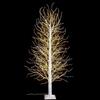 Gruppo Maruccia - Albero Natalizio Luminoso con 1700 Luci Led Bianco Caldo - Albero di Natale Artificiale per Interni ed Esterni Altezza 2,1 Metri 297 Rami Luminosi