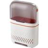 HEMOTON Porta Posate Cucina Da Parete Con Coperchio Antipolvere Scolapiatti Bacchette Organizer Verticale 11.8X7.5X3 Pollici Porta Cucchiaio Forchetta E Coltello Per Casa E Ristorante