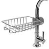 yufana Porta Spugne Lavello, Inossidabile Multifunzionale Portaspugne, Cucina Organizer per Lavello Cestino Appeso da Rubinetto Portaoggetti, per Sapone, Spugne, Fazzoletto, Senza Fori.