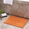 Odot Tappeti da Bagno a Pelo Antiscivolo, Tappetino Lavabile in Lavatrice con Morbida Microfibra di Ciniglia Assorbente d'Acqua per Vasca, Doccia e Bagno (Arancia,70x140cm)