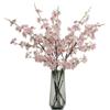 NatureMan 4 rami di fiori di ciliegio artificiali, altezza 109,2 cm, in finta seta, per casa, matrimonio, centrotavola, vaso, decorazione fai da te (rosa chiaro)