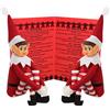 OnlyPRIME Elfeland Elfo Birichino Kit - Folletto di Natale Pupazzo Decorativo | Elfo Dispettoso con Sfide e Racconto | Elfi Babbo Natale per Decorazioni Natalizie (2, Lista de retos)