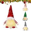 IGUGI Gnomo Natale con LED,4 Pezzi Gnomo Di Natale, Decorazioni Natalizie,Gnomi Natalizi Luminosi,Gnomi Di Natales in Peluche,Natalizie Gnomos Decorazioni, per Feste Natalizie Interno e Esterno