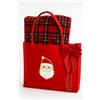 TEXTILE COLLECTION Set Regalo Natalizio: Borsa con Plaid Matrimoniale in Morbido Agnellato