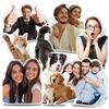 Xenorith Cuscino personalizzato con foto Testo Nome cuscini personalizzati cuscino personalizzabile cuscino cuore Regali San Valentino per Lui e Lei,Fidanzato, Fidanzata idee regalo donna uomo compleanno