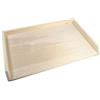 Liberoshopping Spianatoia per impastare in Legno di Betulla stendi Pasta con Gradino Antiscivolo (con Bordo, 65x45)