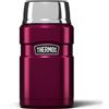 Thermos 81141 - Contenitore Termico per Alimenti, in Acciaio Inossidabile, Color Lampone, 710 ml