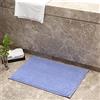 Odot Tappeti da Bagno a Pelo Antiscivolo, Tappetino Lavabile in Lavatrice con Morbida Microfibra di Ciniglia Assorbente d'Acqua per Vasca, Doccia e Bagno (Azzurro,70x140cm)