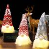 Mecctuck Nomo di Natale, 3 pezzi, decorazione natalizia, gnomo a LED, decorazione natalizia da tavolo, nano, regalo per stanza