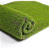 Feegow per Muschio artificiale, muschio artificiale, pianta verde finta per decorazione di negozi, casa, patio, colorato