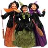 Aurora Store Statua Bambola Pupazzo Befana con CONTENITORE per CARAMELLE e CIOCCOLATINI Vestito in Tulle, Mantello e Scopa 40 cm Decorazione epifania Natale disponibile in 3 soggetti