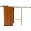 Liberoshopping Mobile Asse da stiro Multiuso Jolly in legno con ante (Noce)