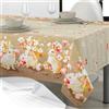imi shop Tovaglia Pasquale in Cotone Stampata Digitale Ad Alta Definizione per 6-12-18 persone, Tovaglia Rettangolare, Copritavolo Pasqua con motivo coniglio e uova, Made in Italy (140x360)