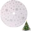 CINGHIA Copribase Nlbero di Natale,Gonna per Albero di Natale 78cm,Copertura Base Albero per Vacanza Decorazione