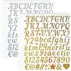 Teouuas 12 Pezzi Lettere Adesive, Impermeabile Vinile Adesivi Lettere