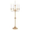 Inweder Candelabri per Matrimonio Candelabri da Terra Alti - Candelabri a 5 Bracci Oro Inweder 88cm Portacandele a Spirale in Metallo Portacandele Antichi per Centrotavola Natale Eventi Cerimonia Ricevimento