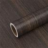 VEELIKE Pellicola Adesiva Legno Marrone Scuro Spesso Carta Adesiva per Mobili Legno Vintage Rivestimento Adesivo per Mobili Cucina Carta da Parati per Porta Sfondo Armadio Tavolo Scrivania 40cmx300cm