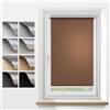 Tuki Systems Veneziane da Interno Termica Oscurante Senza Forare - Tende per Finestre, Tendine Finestra a Vetro - Blackout, Protezione Solare, Klemmfix, 30-129, Larghezza, 50-220 Altezza, 13 Colori
