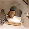 DaizySight Specchi Decorativo da Tavolo, Specchio Acrilico a Forma di Nuvola Irregolare, per Il Trucco e la Decorazione Della Casa